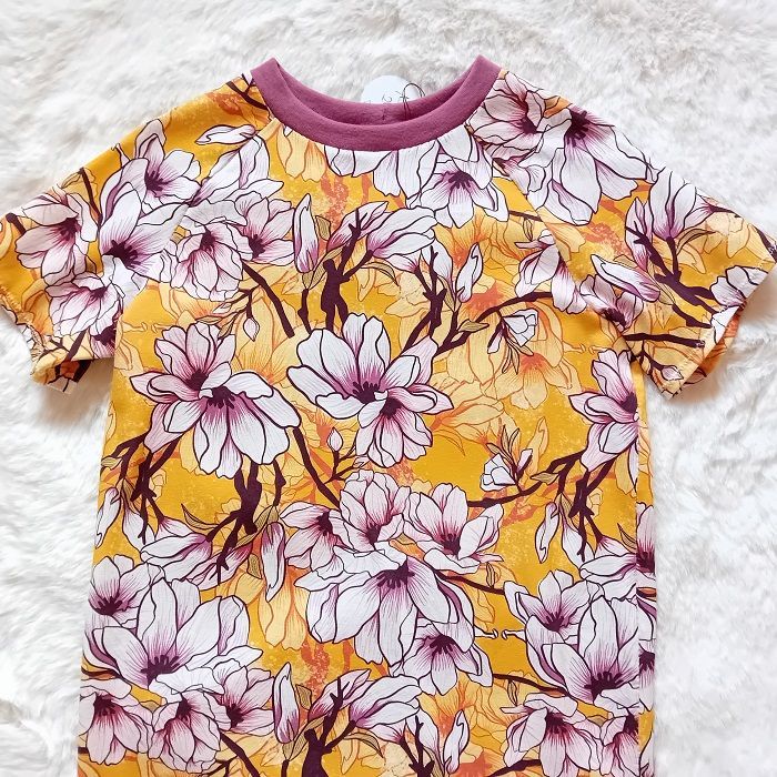 Kinder T-Shirt MAGNOLIEN in Gr. 134