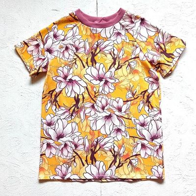 Kinder T-Shirt MAGNOLIEN in Gr. 134