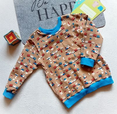 Jungen Pullover EISENBAHN in Gr. 92 Jungen Pullover EISENBAHN in Gr. 92
