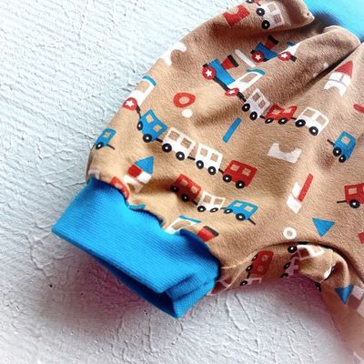 Babyshorts EISENBAHN in Gr. 56/62