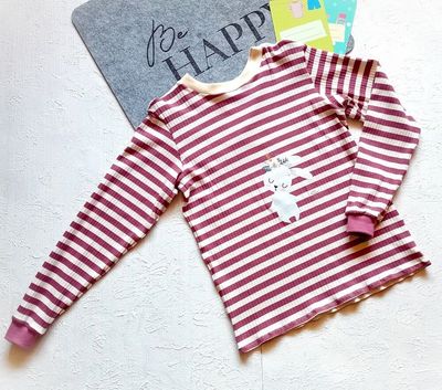 Langarmshirt Kinder GESTREIFT in Gr. 128