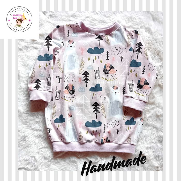 Baby Ballonkleid FREUNDE in Gr. 74/80