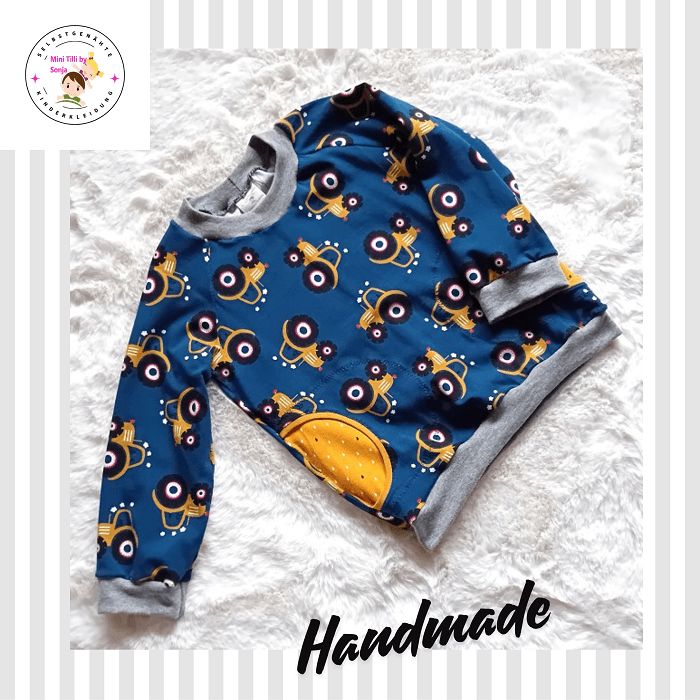 Jungen Pullover TRAKTOR in Gr. 104 und 110