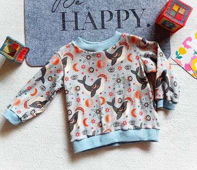 Baby Pullover  WALE in Gr. 74