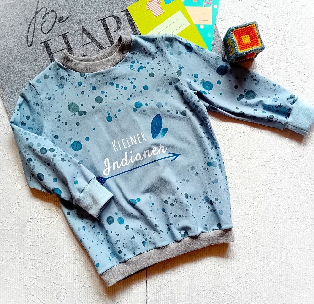 Jungen Pullover  KLEINER INDIANER in Gr. 98/104