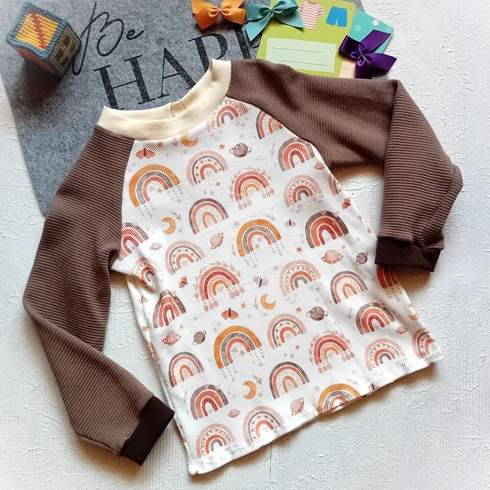 Langarmshirt Kinder REGENBOGEN in Gr. 104 Langarmshirt Kinder REGENBOGEN in Gr. 104