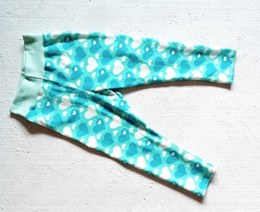 Kinder Leggings HERZEN in Gr. 80