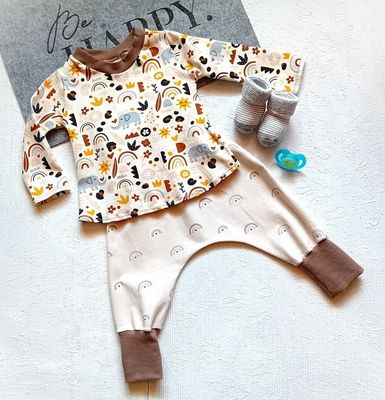 Baby Set Pumphose & Pullover SAFARITOUR in Gr. 68/74 Baby Set Pumphose & Pullover SAFARITOUR in Gr. 68/74