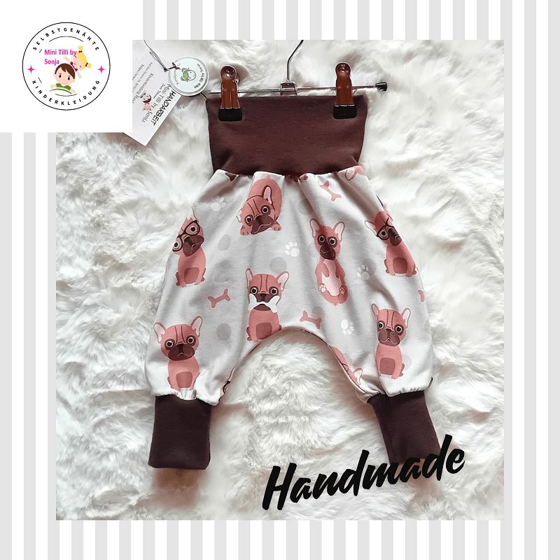 Baby Pumphose BULLDOGGE in Gr. 56/62