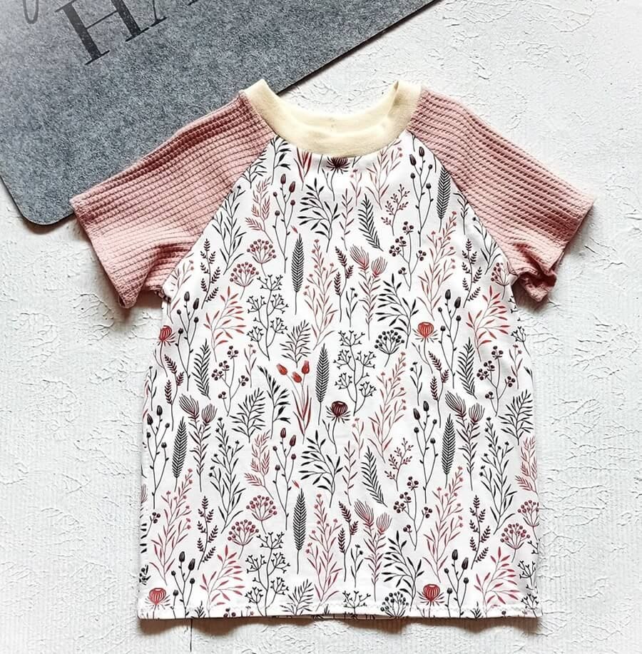 Kinder T-Shirt SOMMERGRAS in Gr. 104