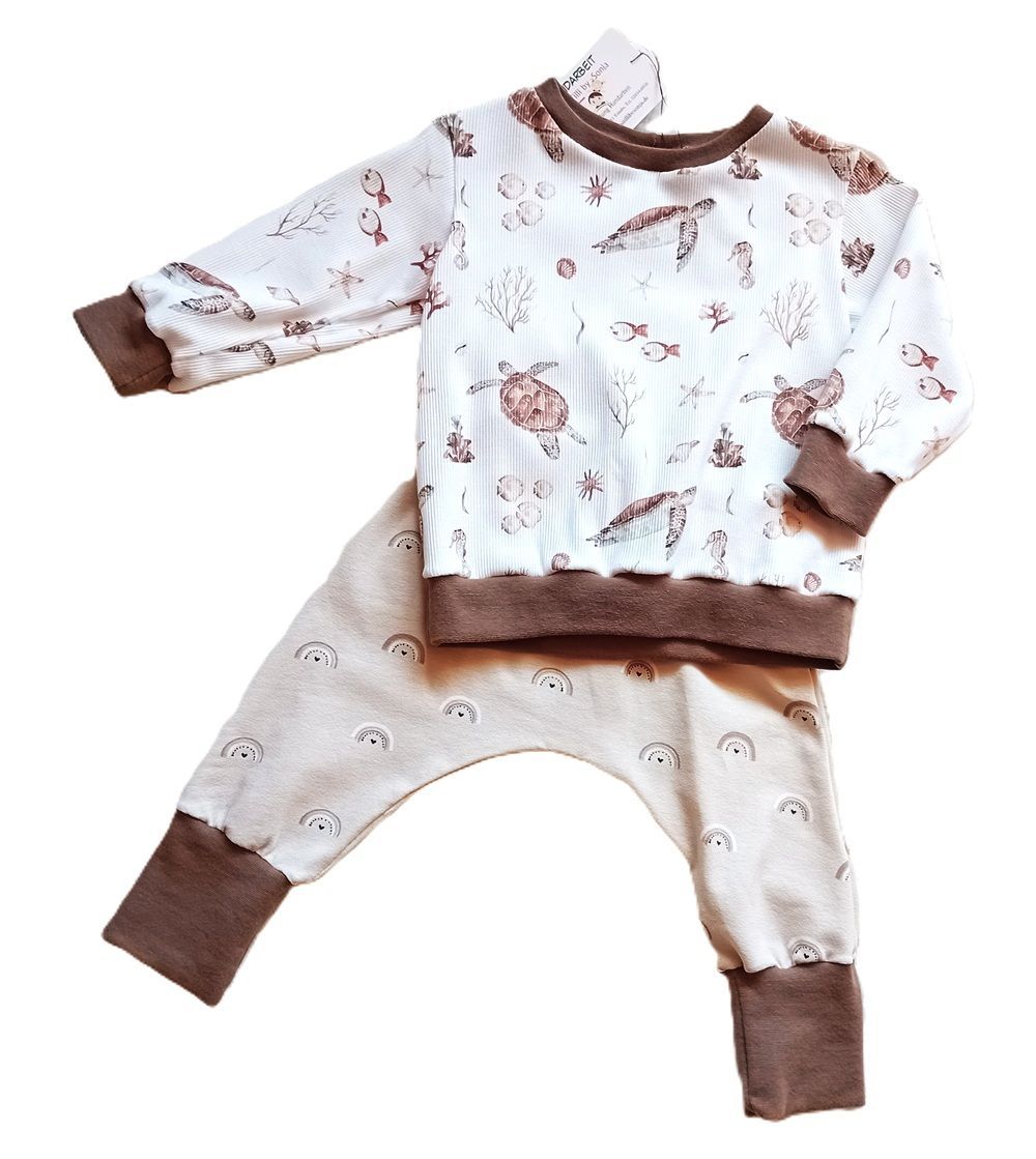 Baby Set Pumphose Pullover UNTERWASSERWELT in Gr. 68/74