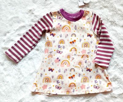 Kinderkleid langarm ZAUBERWELT in Gr. 86