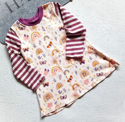 Kinderkleid langarm ZAUBERWELT in Gr. 86