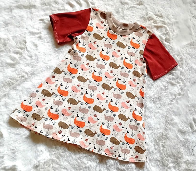 Kinderkleid Sommerkleid WALE in Gr. 110