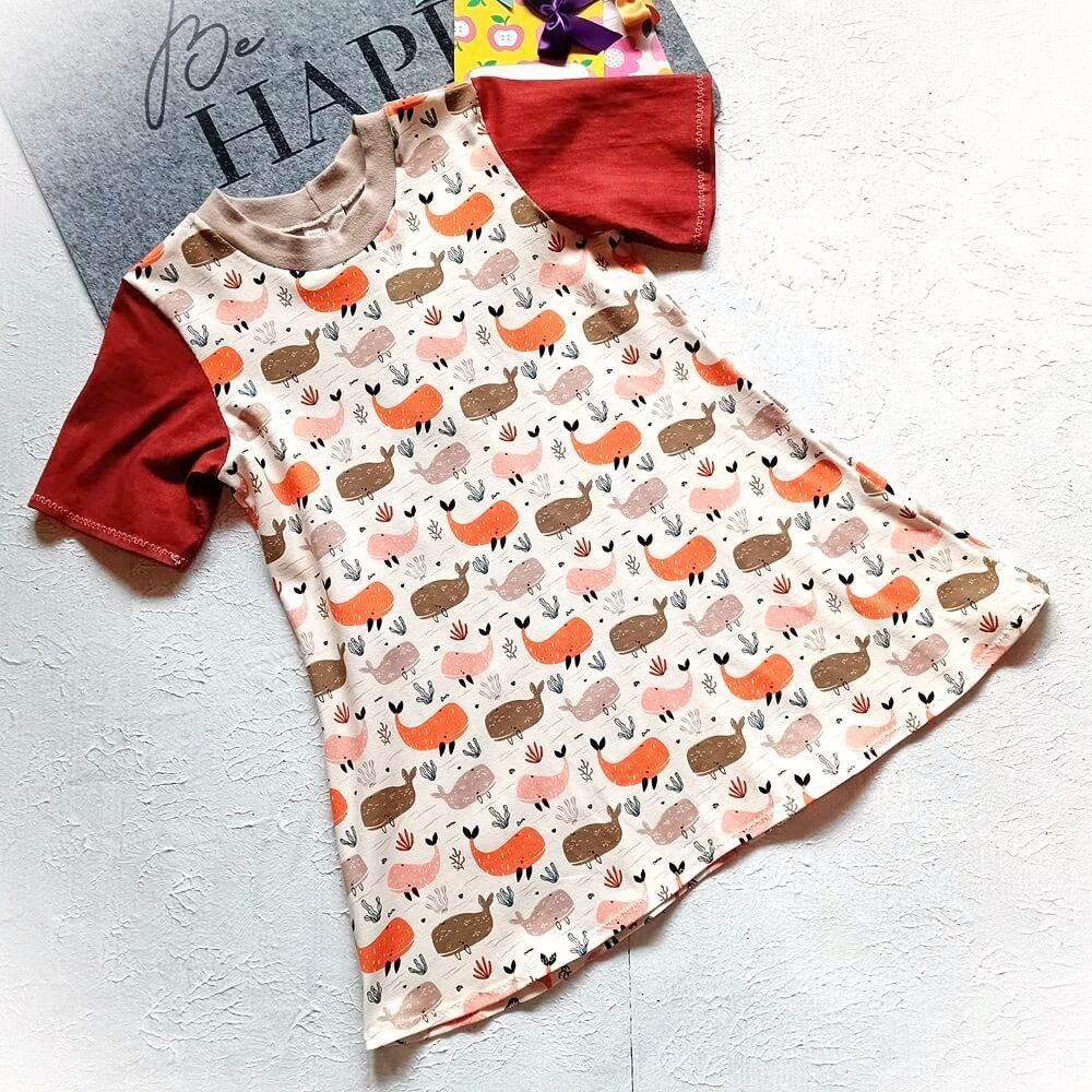 Kinderkleid Sommerkleid WALE in Gr. 110