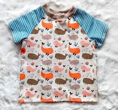 Kinder T-Shirt WALE in Gr. 80