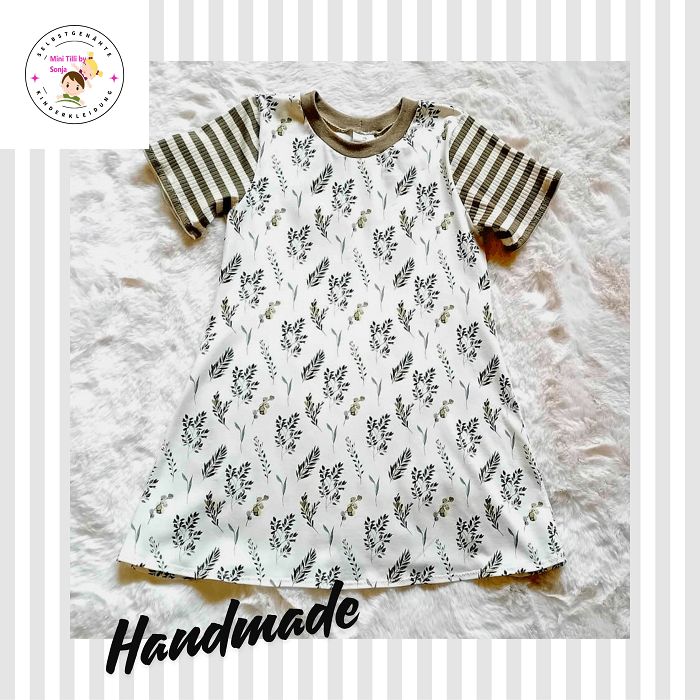 Kinderkleid Sommerkleid EUKALYPTUS in Gr. 134
