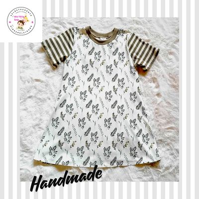 Kinderkleid Sommerkleid EUKALYPTUS in Gr. 134