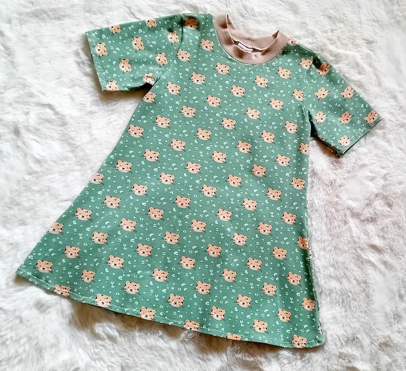 Kinderkleid Sommerkleid TEDDY in Gr. 116