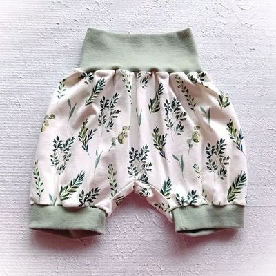 Kindershorts EUKALYPTUS in Gr. 80-92 Kindershorts EUKALYPTUS in Gr. 80-92