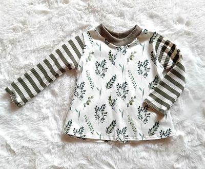 Baby Pullover EUKALYPTUS in Gr. 74