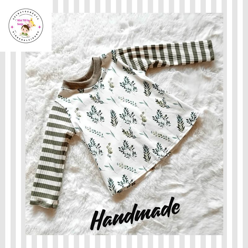 Baby Pullover EUKALYPTUS in Gr. 74