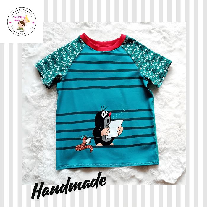 Kinder T-Shirt PAULI lustige Musikanten  in Gr. 110