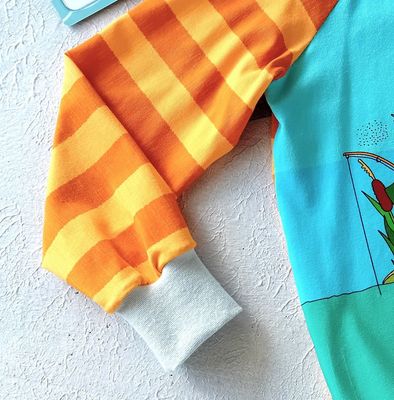 Langarmshirt Kinder MAUS Angeltag in Gr. 116