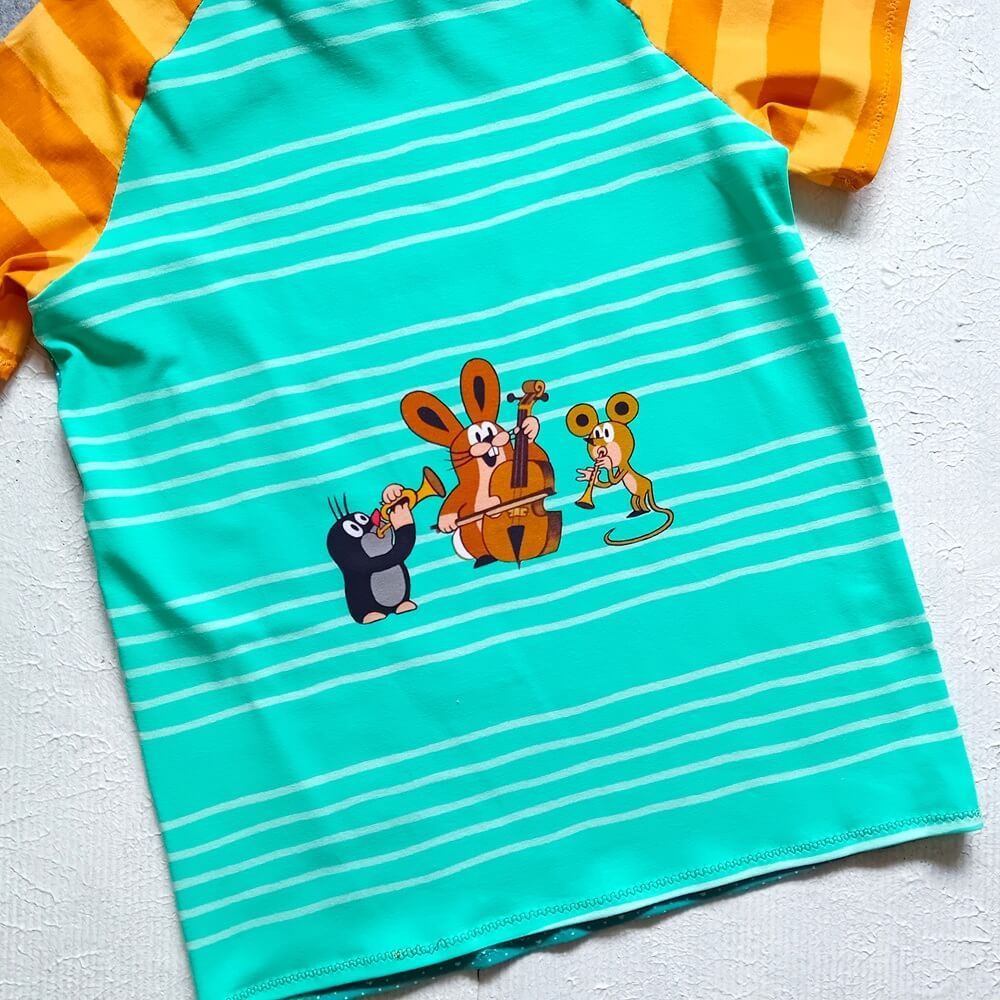 Kinder T-Shirt PAULI Musikanten in Gr. 134