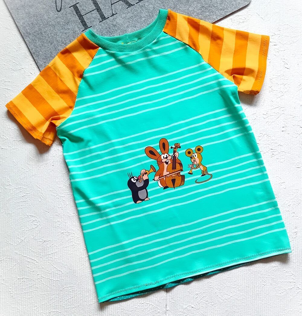 Kinder T-Shirt PAULI Musikanten in Gr. 134