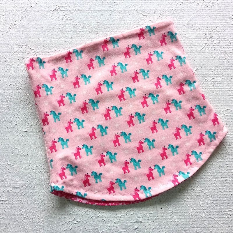 Kinder Loopschal  EINHORN / 12-18 Monate