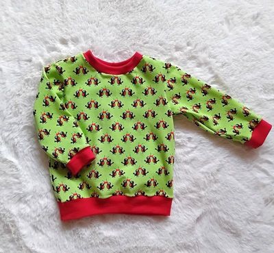 Baby Pullover MAULWURF-PIEPMATZ in Gr. 74