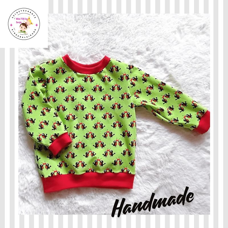 Baby Pullover MAULWURF-PIEPMATZ in Gr. 74