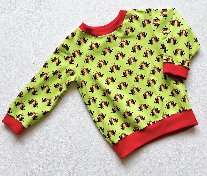 Baby Pullover MAULWURF-PIEPMATZ in Gr. 74