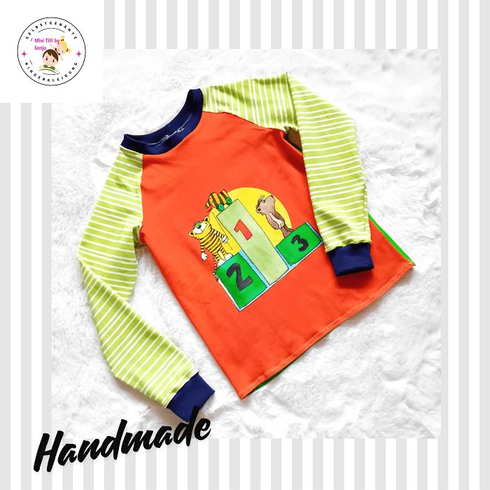 Langarmshirt Jungen JANOSCH FUSSBALL SIEGER in Gr. 122