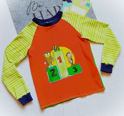 Langarmshirt Jungen JANOSCH FUSSBALL SIEGER in Gr. 122 Langarmshirt Jungen JANOSCH FUSSBALL SIEGER in Gr. 122