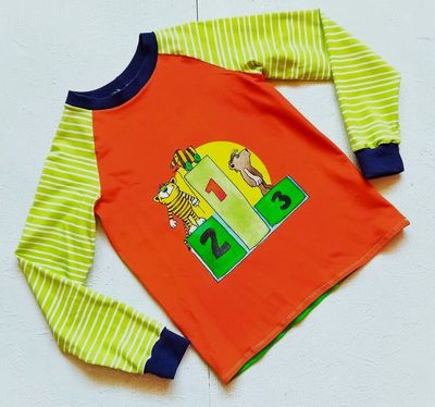 Langarmshirt Jungen JANOSCH FUSSBALL SIEGER in Gr. 122
