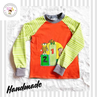 Langarmshirt Jungen JANOSCH FUSSBALL CHAMPION in Gr. 116