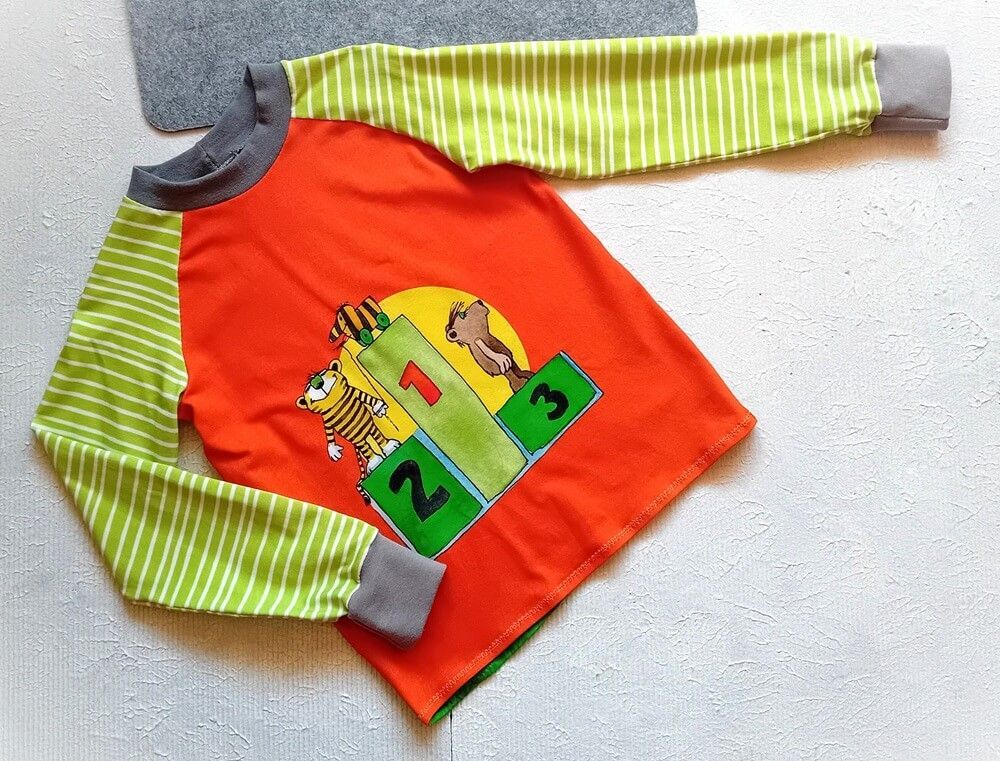 Langarmshirt Jungen JANOSCH FUSSBALL CHAMPION in Gr. 116