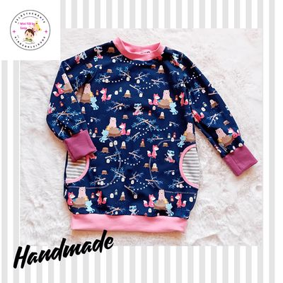 Ballonkleid Kinder Waldpicknick in Gr. 98/104