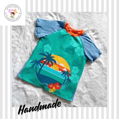 Kinder T-Shirt Urlaubsfeeling in Gr. 110