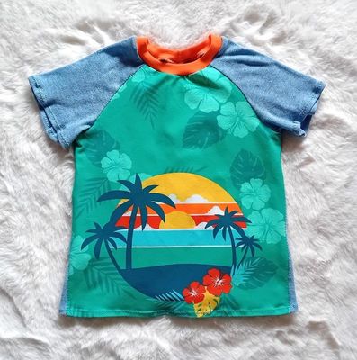 Kinder T-Shirt Urlaubsfeeling in Gr. 110