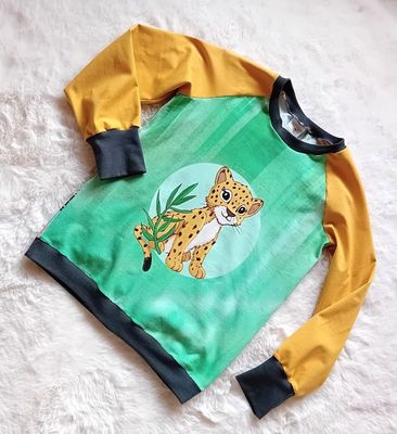 Kinderpullover langarm LEOPARD BABY in Gr. 122 Kinderpullover langarm LEOPARD BABY in Gr. 122