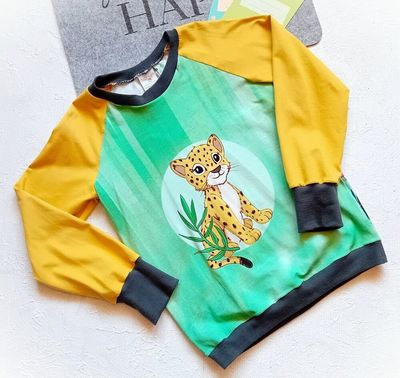 Kinderpullover langarm LEOPARD BABY in Gr. 122 Kinderpullover langarm LEOPARD BABY in Gr. 122