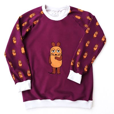 Kinderpullover langarm DIE MAUS in Gr. 134