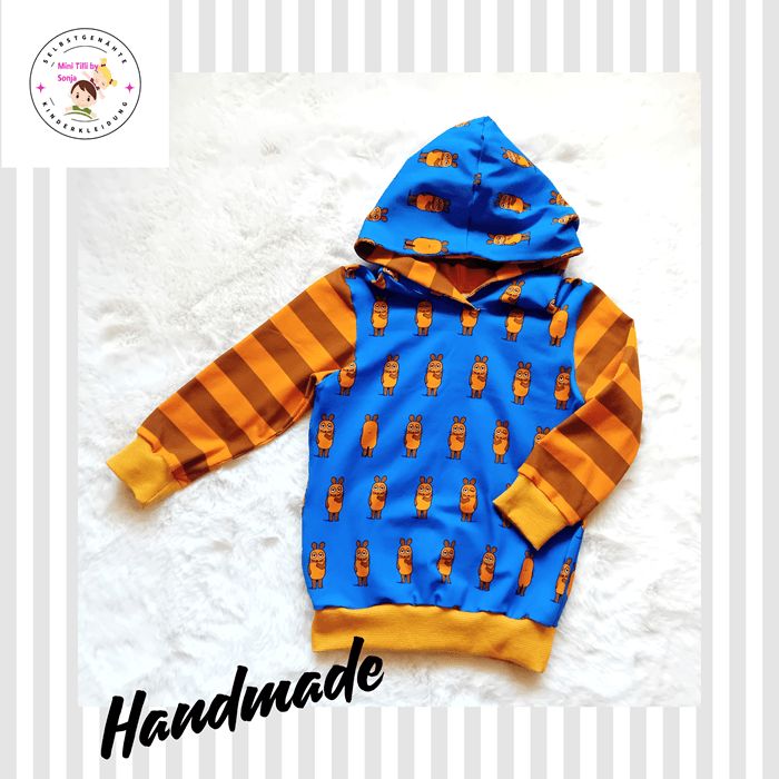 Kapuzenpullover Hoodie Kinder DIE MAUS in Gr. 92 Kapuzenpullover Hoodie Kinder DIE MAUS in Gr. 92