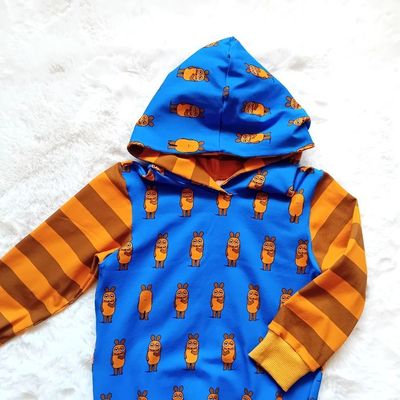 Kapuzenpullover Hoodie Kinder DIE MAUS in Gr. 92