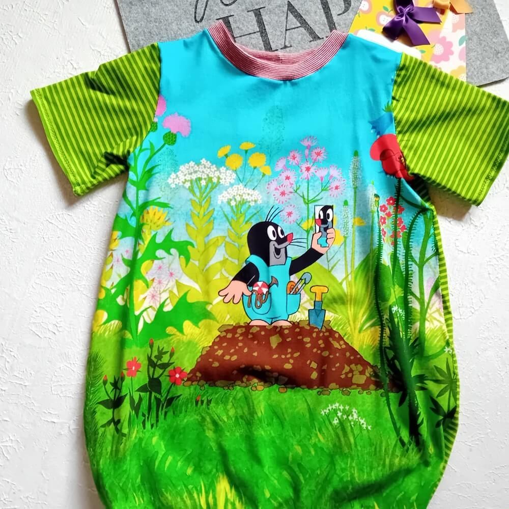 Ballonkleid Kinder MAULWURF HOSE in Gr. 110/116