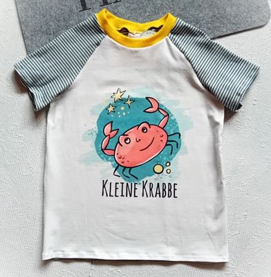 Kinder T-Shirt KLEINE KRABBE in Gr. 104