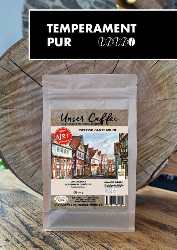 No1 Espresso Blend Unser Caffee · 100% Arabica